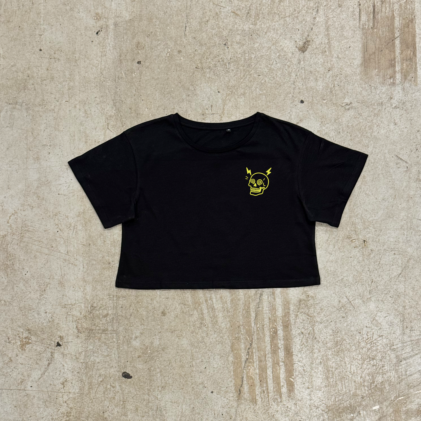 'LIFT HEAVY DON'T DIE' - BLACK CROP
