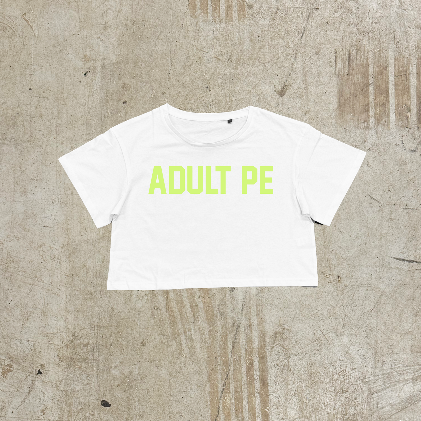 'OG ADULT PE' GREEN - WHITE CROP