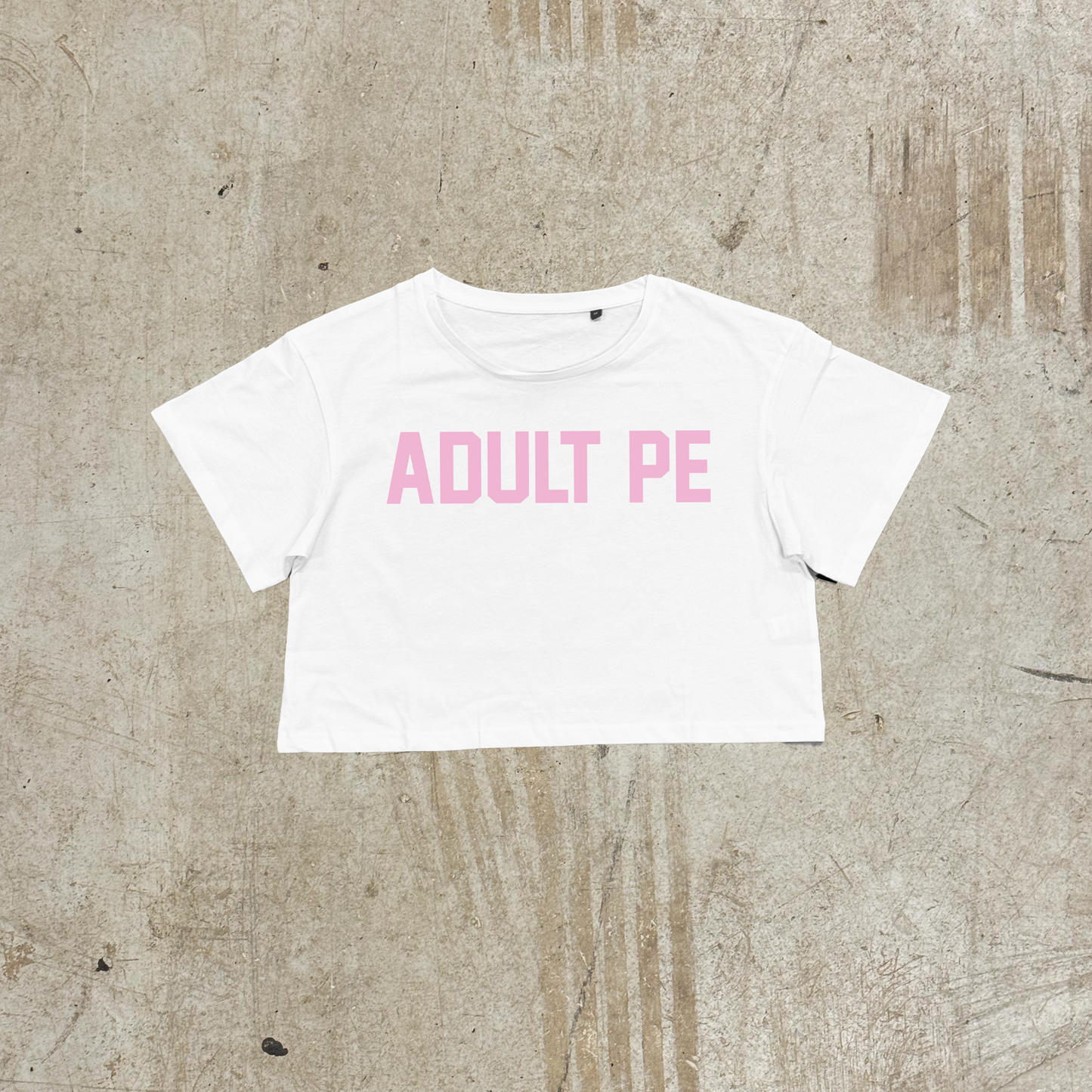 'OG ADULT PE' PINK - WHITE CROP