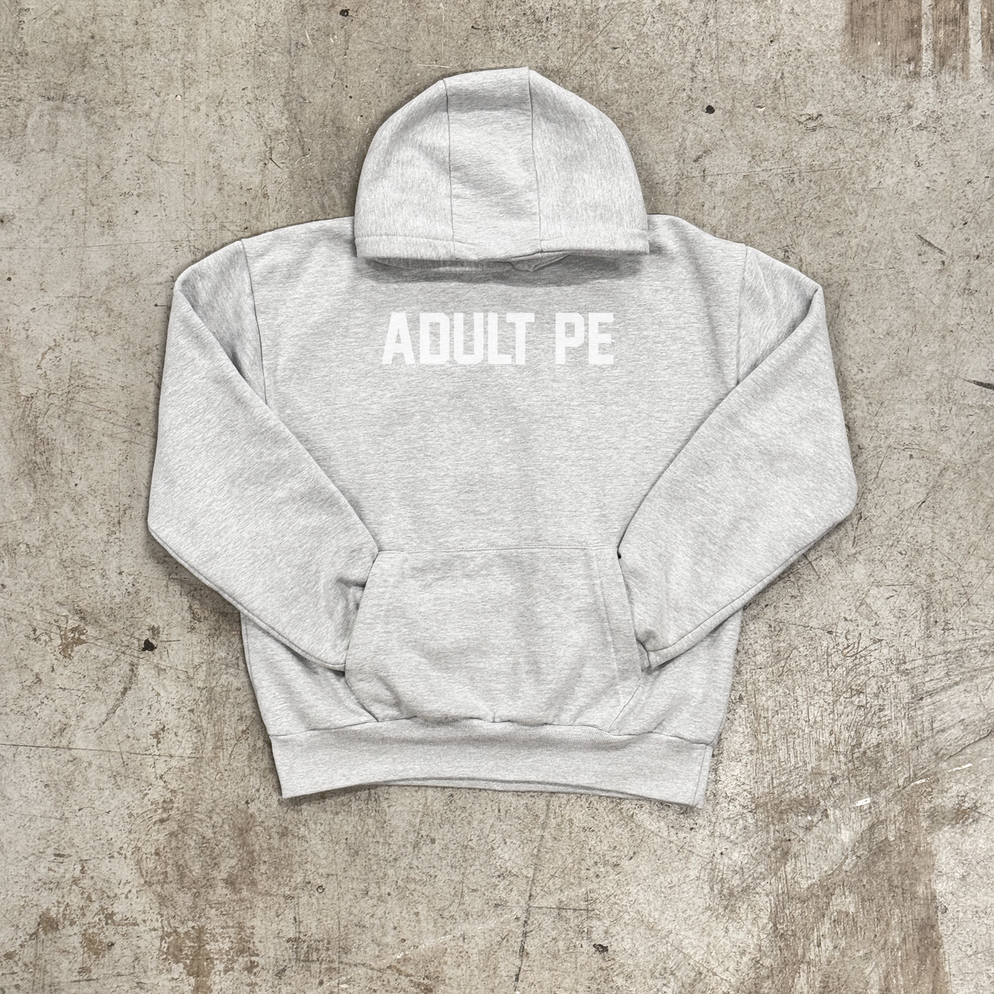 'OG' WHITE HEAVYWEIGHT HOOD - GREY