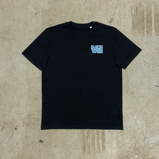 'PLAY TO WIN'- BLACK TEE