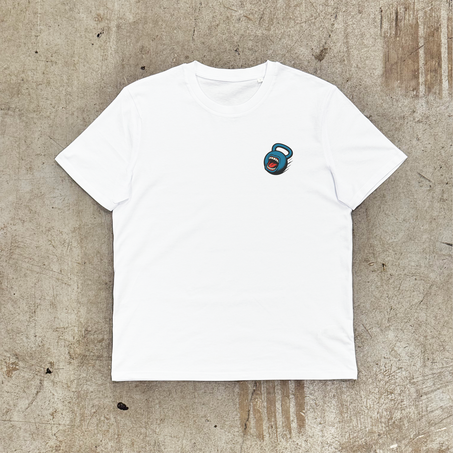 'SCREAMING BELL' CLASSIC TEE - WHITE
