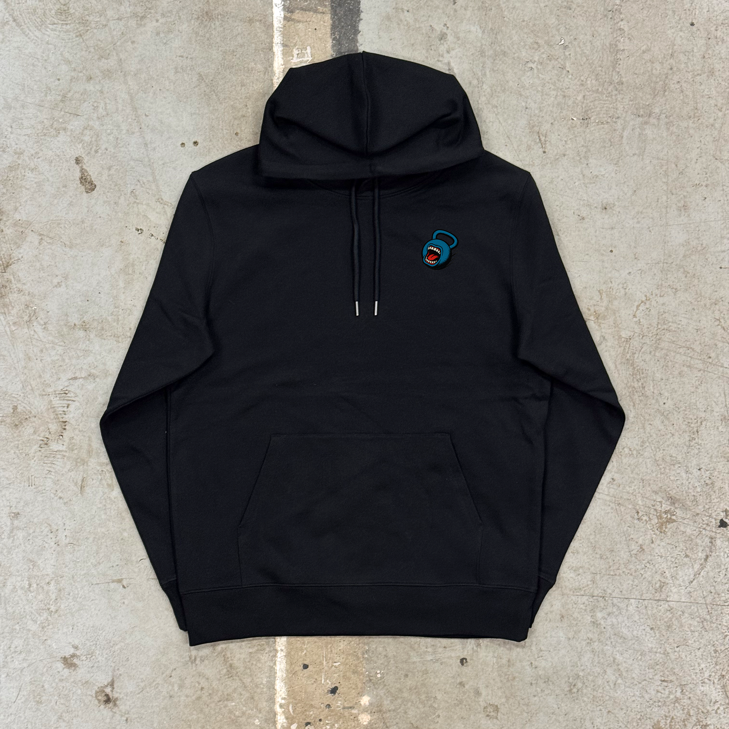 'SCREAMING BELL' WARM UP HOOD - BLACK