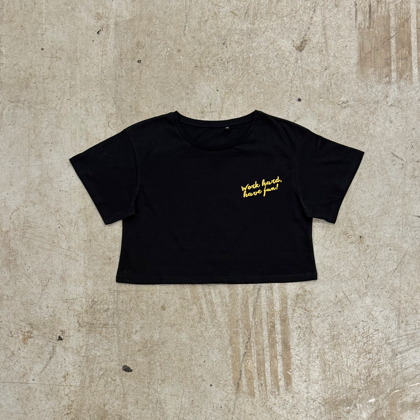 'SUFFERING ISN'T MANDATORY' - BLACK CROP