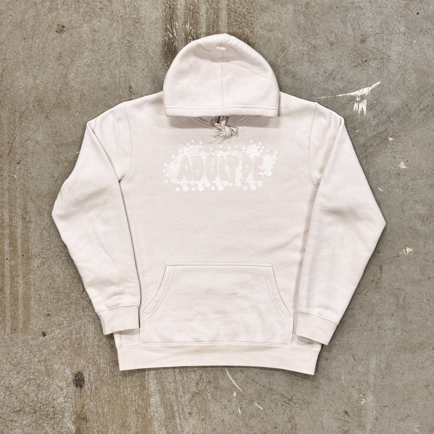 'SPRAY' Bone Hoodie - Womens