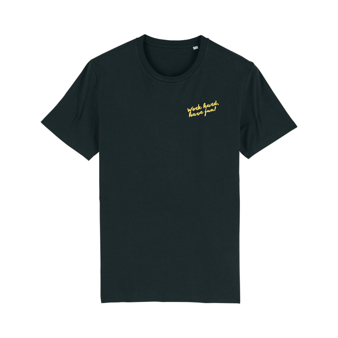 'SUFFERING ISN'T MANDATORY'- BLACK TEE