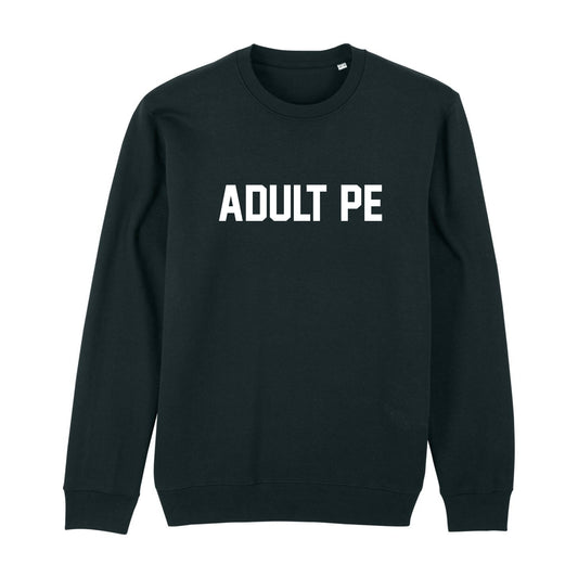 'OG ADULT PE' HEAVYWEIGHT SWEATSHIRT - BLACK