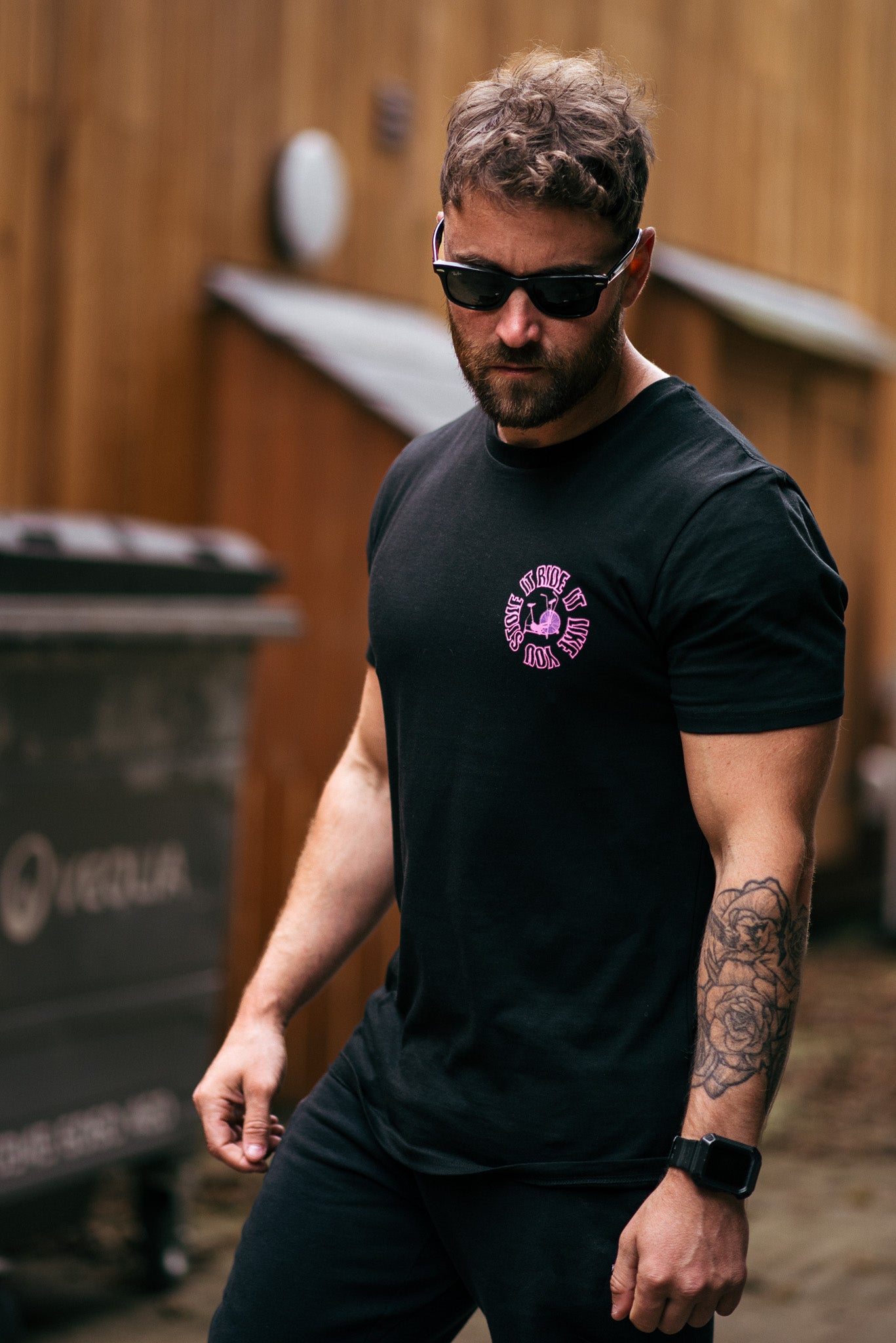 'RIDE IT'- BLACK TEE
