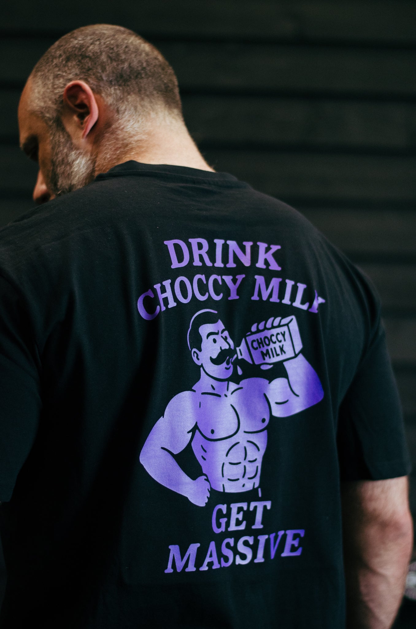 LSF - Choccy Milk Oversized Tee - Black