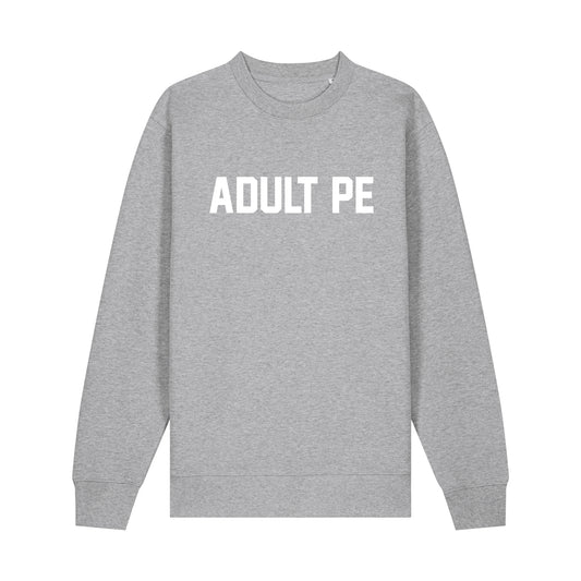 'OG ADULT PE' HEAVYWEIGHT SWEATSHIRT - GREY