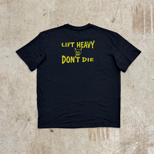 'LIFT HEAVY DON'T DIE'- OVERSIZED HEAVY TEE