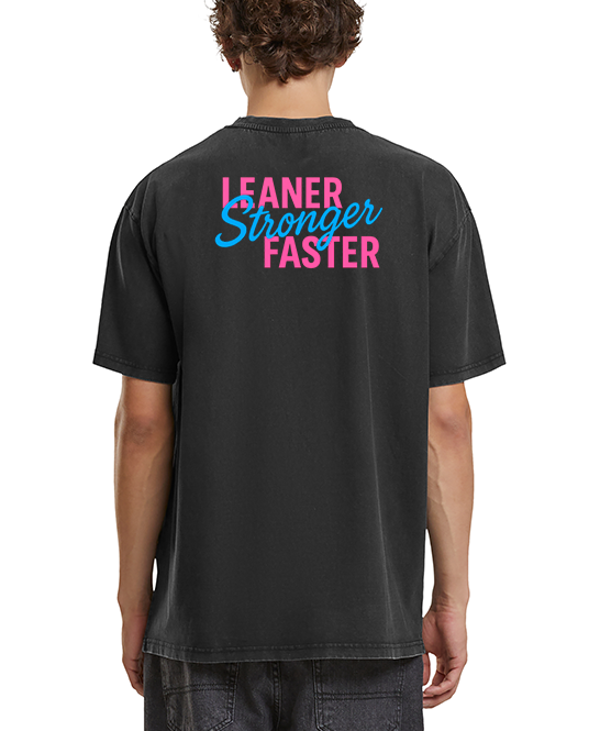 LSF 'MIAMI' TEE - VINTAGE BLACK