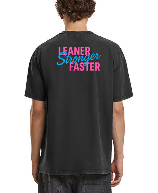 LSF 'MIAMI' TEE - VINTAGE BLACK