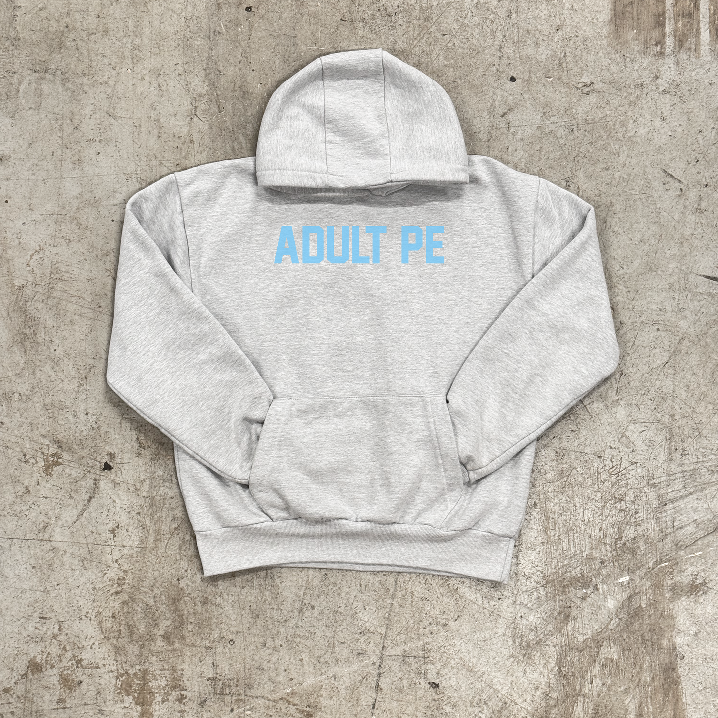 'OG' BLUE HEAVYWEIGHT HOOD - GREY