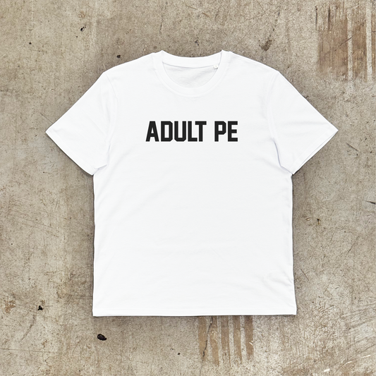 'OG ADULT PE' - WHITE TEE