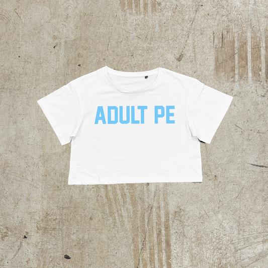 'OG ADULT PE' BLUE - WHITE CROP