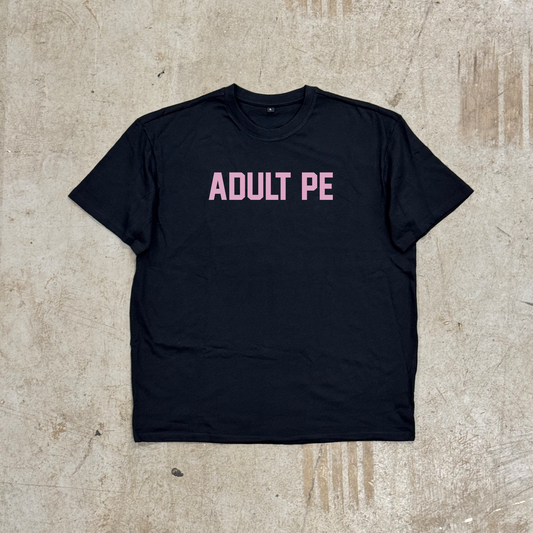 'OG ADULT PE' PINK - OVERSIZED HEAVY TEE