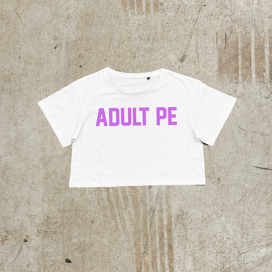 'OG ADULT PE' PURPLE - WHITE CROP
