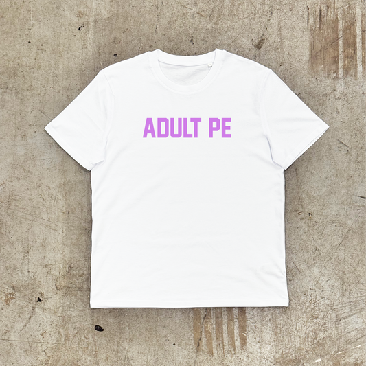 'OG ADULT PE' PURPLE - WHITE TEE