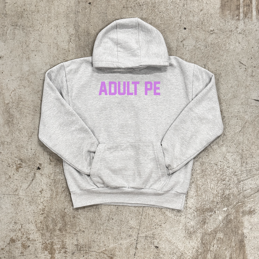 'OG' PURPLE HEAVYWEIGHT HOOD - GREY