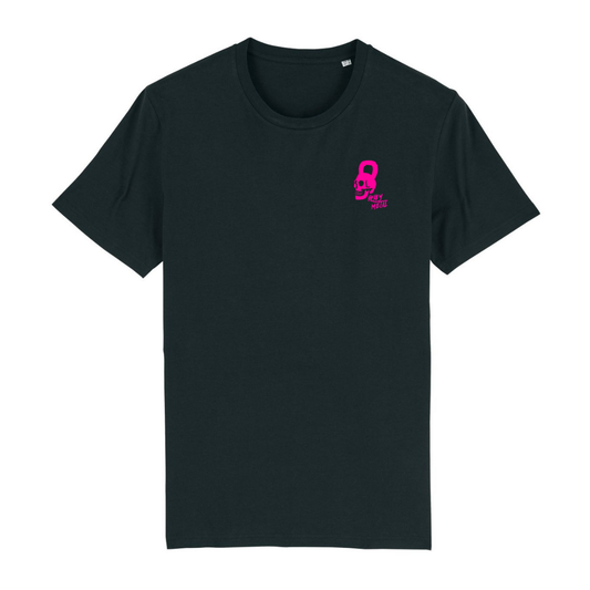 'HEAVIER METAL PINK'- BLACK TEE