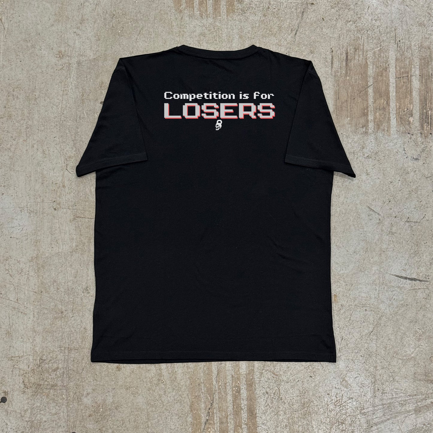 'PLAY TO WIN' TRAINING TEE - BLACK