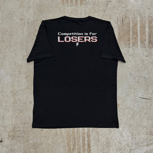 'PLAY TO WIN' TRAINING TEE - BLACK