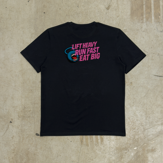 'SCREAMING BELL' CLASSIC TEE - BLACK