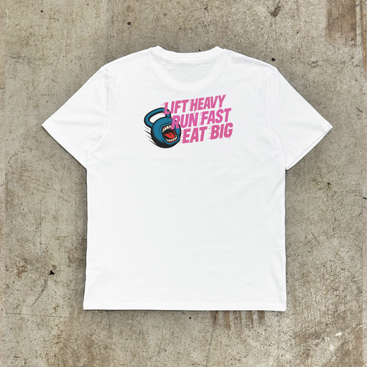 'SCREAMING BELL' CLASSIC TEE - WHITE