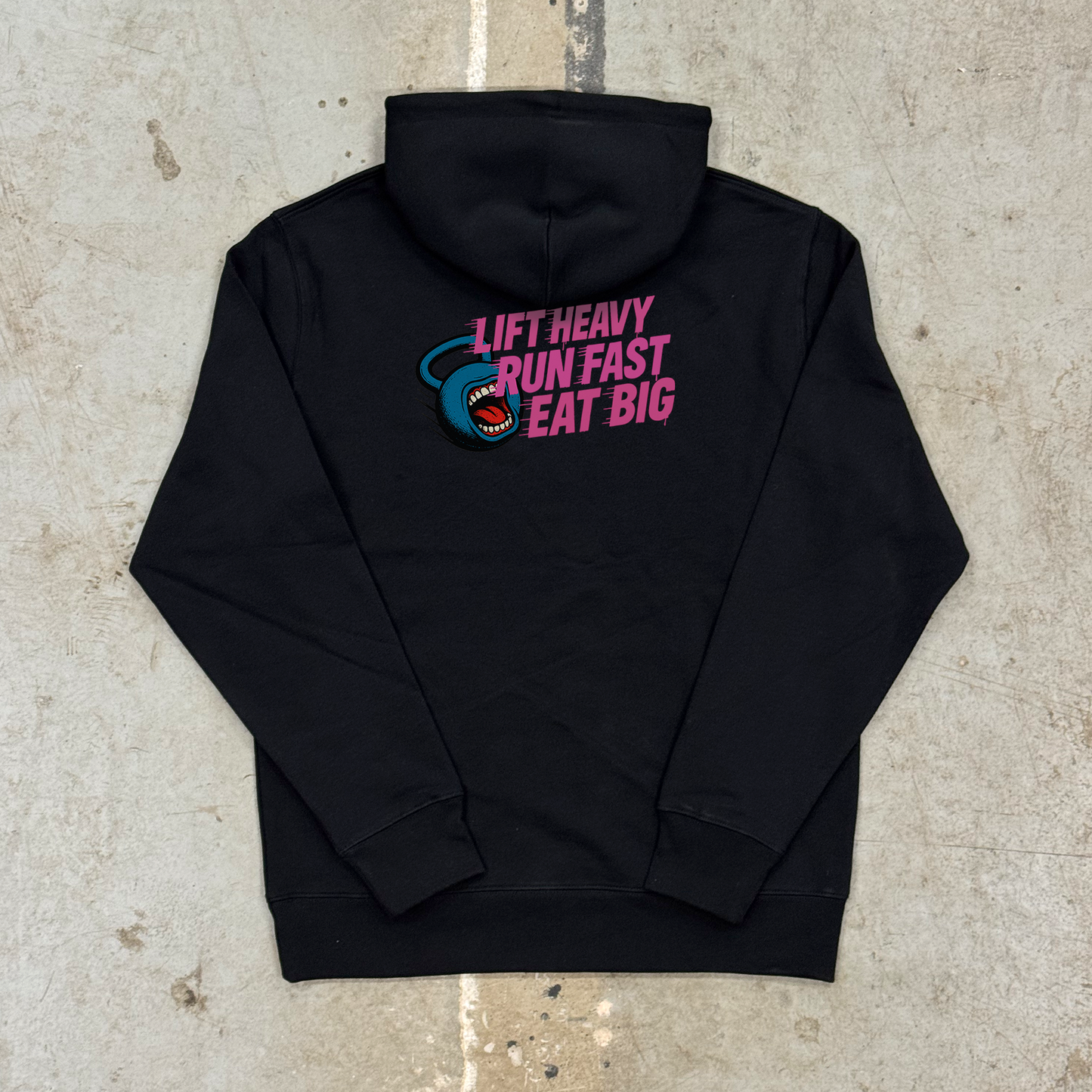 'SCREAMING BELL' WARM UP HOOD - BLACK