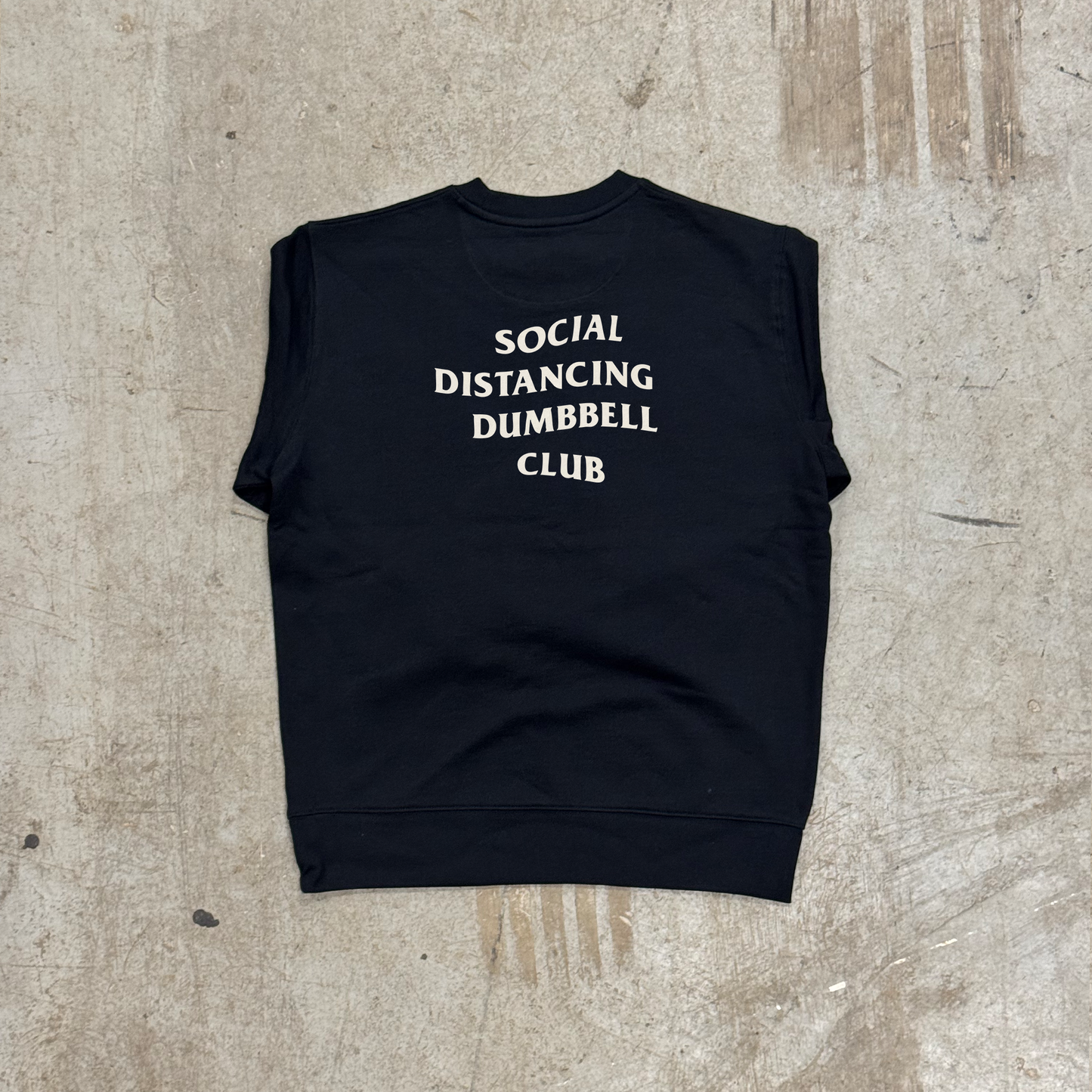 'SDDC' HEAVYWEIGHT SWEATSHIRT - BLACK