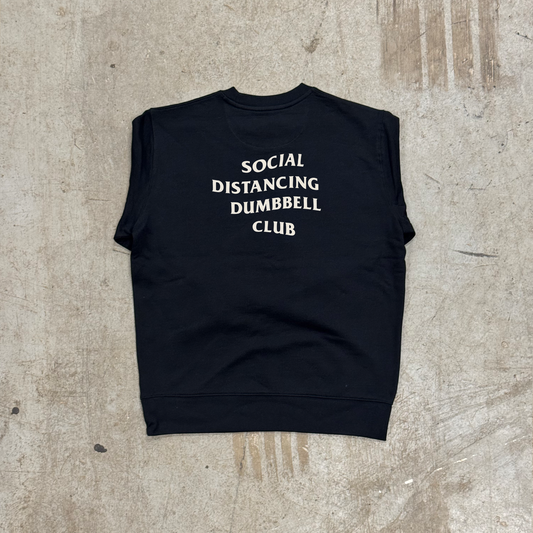 'SDDC' HEAVYWEIGHT SWEATSHIRT - BLACK