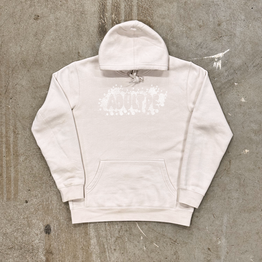 'SPRAY' Bone Hoodie - Womens