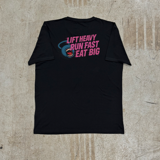 'SCREAMING BELL' TRAINING TEE - BLACK
