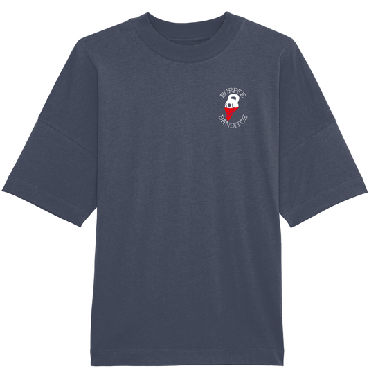 'BURPEE BANDITOS'- OVERSIZED, HIGH COLLAR TEE
