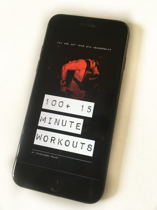 '100+ 15 MINUTE WORKOUTS' E-book