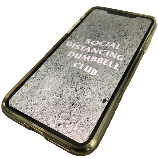 'SOCIAL DISTANCING DUMBBELL CLUB' E-book